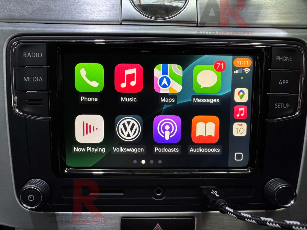 RCD330/RCD360 Pro Apple CarPlay Screen For VW Polo Golf Passat Amarok Tiguan Caddy