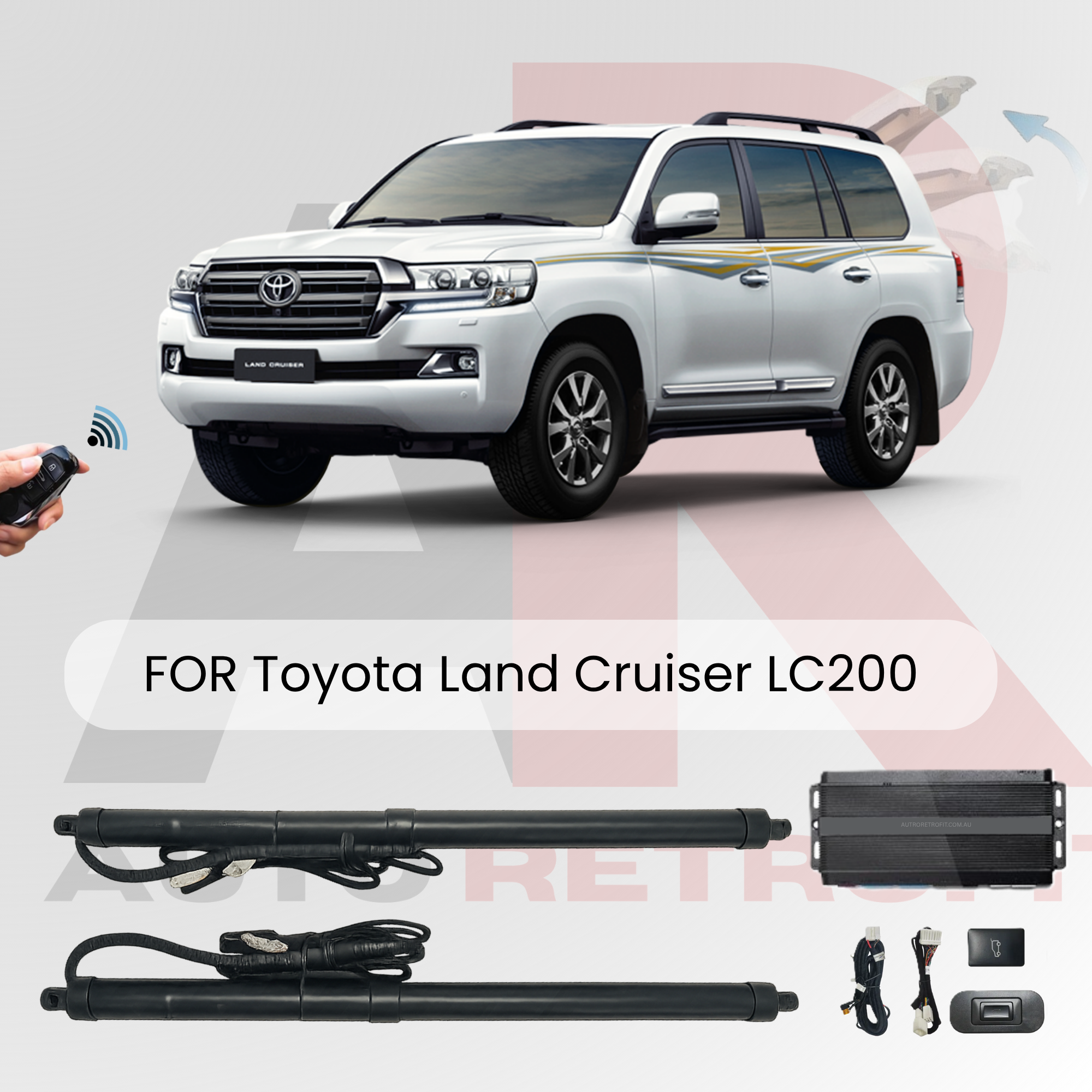 Auto Electric Power Tailgate for Toyota Land Cruiser LC200
