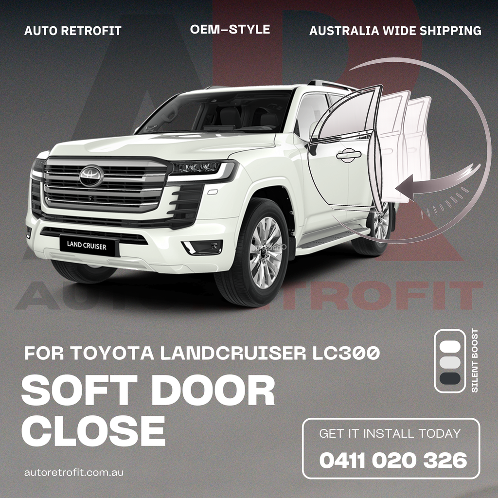 Soft Close Doors Upgrade For Toyota Landcruiser LC300