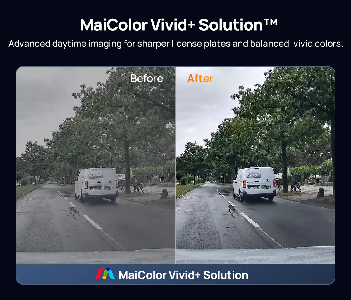 70mai Dash Cam 4K M800 with Built-In eMMC, Dual Sony STARVIS 2, HDR Recording, 4G LTE & Compact Design